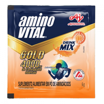 imagem AminoVITAL Gold Drink Mix de Tangerina - 1 Sachê  - Ajinomoto
